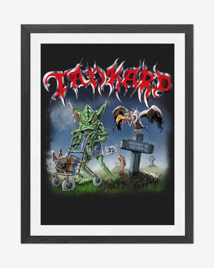 Cuadro decorativo Tankard One Foot in The Grave 