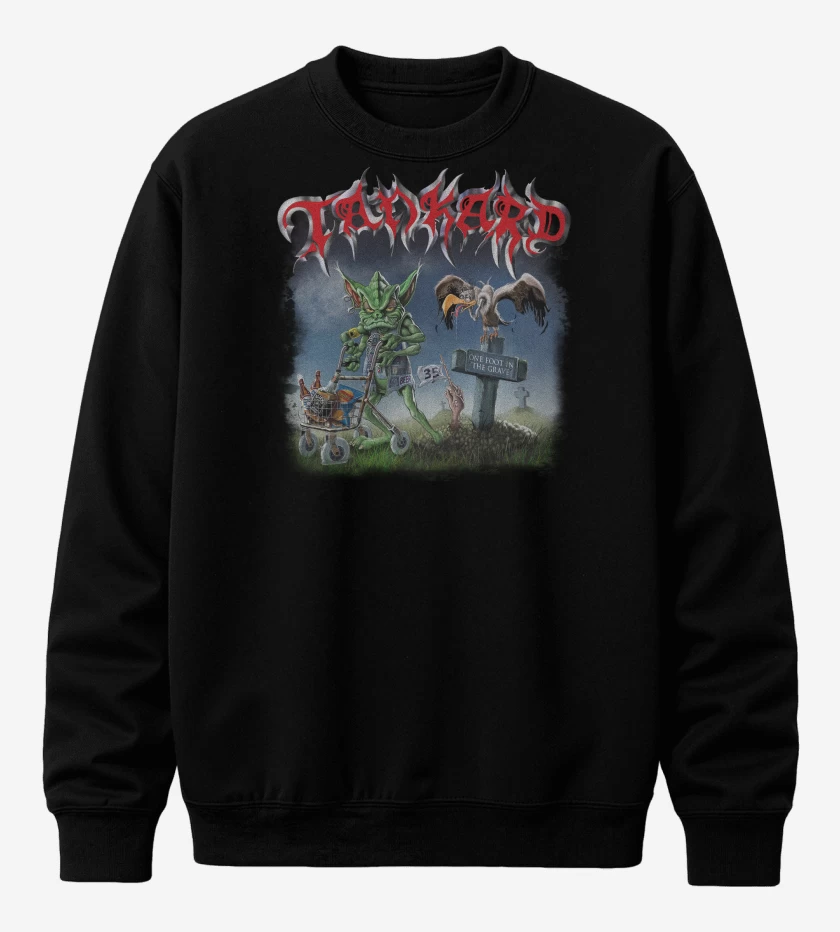 Poleron polo Tankard One Foot in The Grave 
