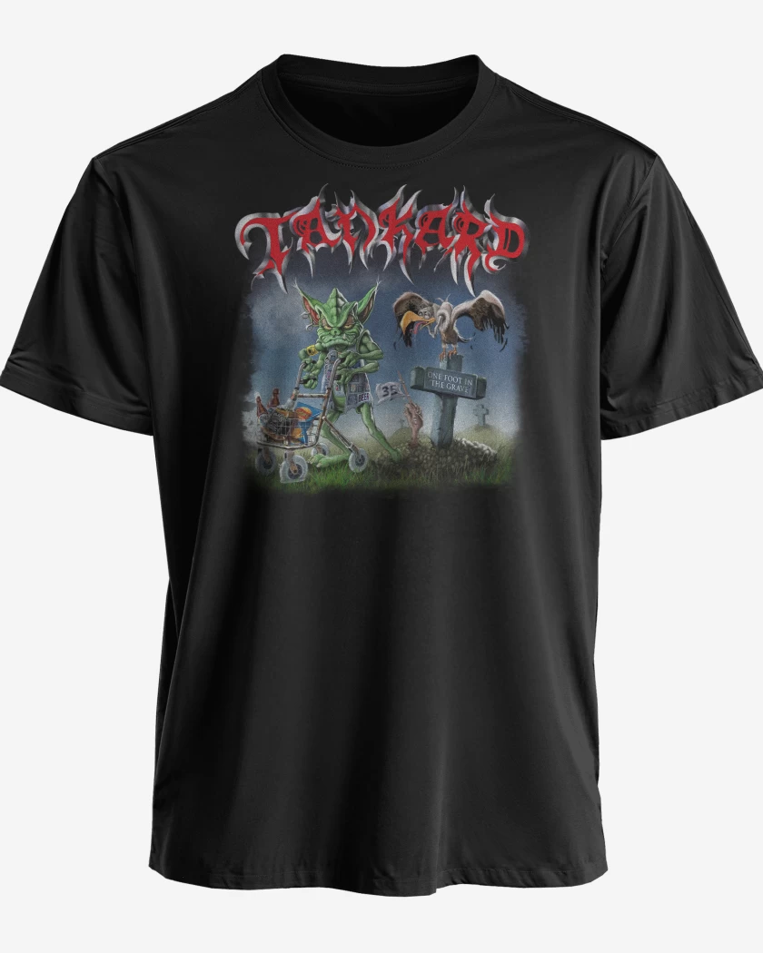 Polera premium Tankard One Foot in The Grave 