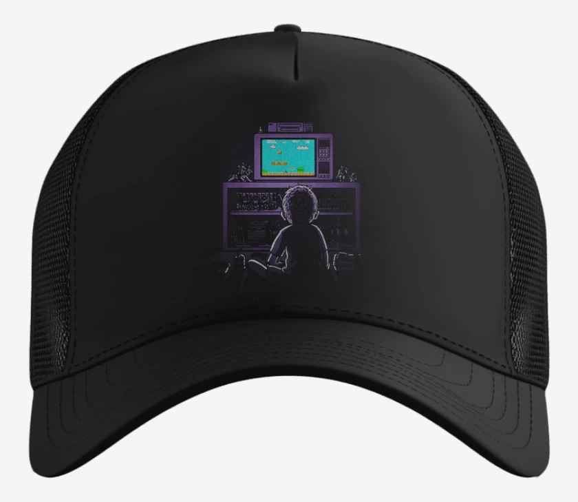 Gorro Negro de Little gamer