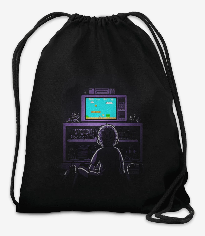 Mochila Negro de Little gamer