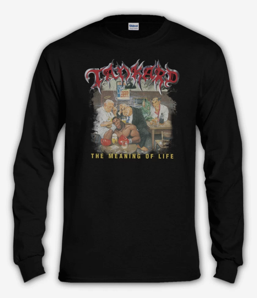 Polera manga larga Tankard The Meaning of Life