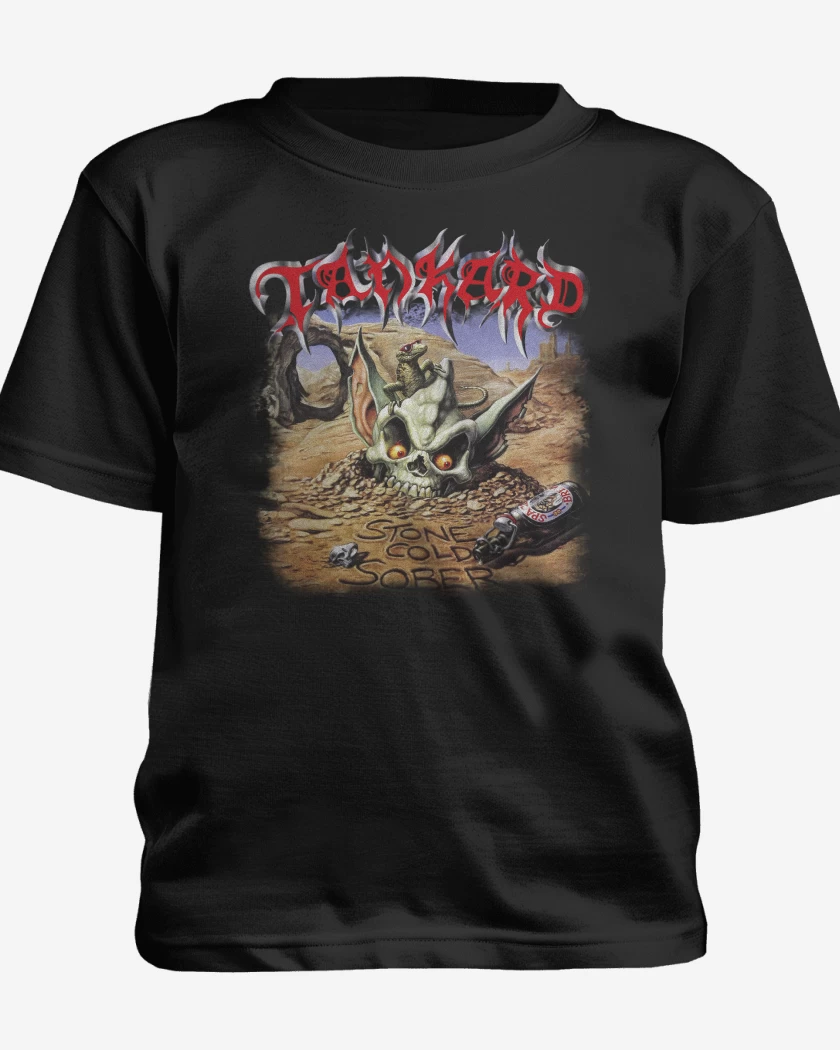 Polera de niño Negro de Tankard Stone Cold Sober