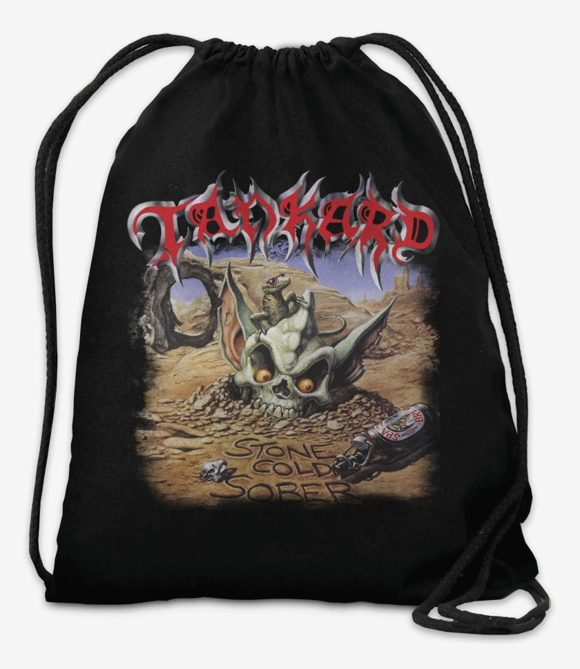 Mochila Negro de Tankard Stone Cold Sober