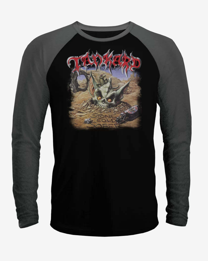 Polera Raglan Tankard Stone Cold Sober