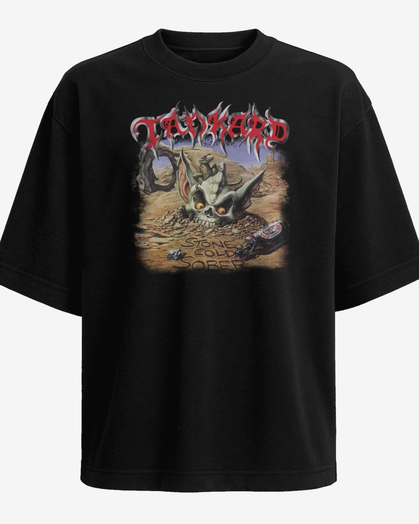 Polera Oversize Tankard Stone Cold Sober