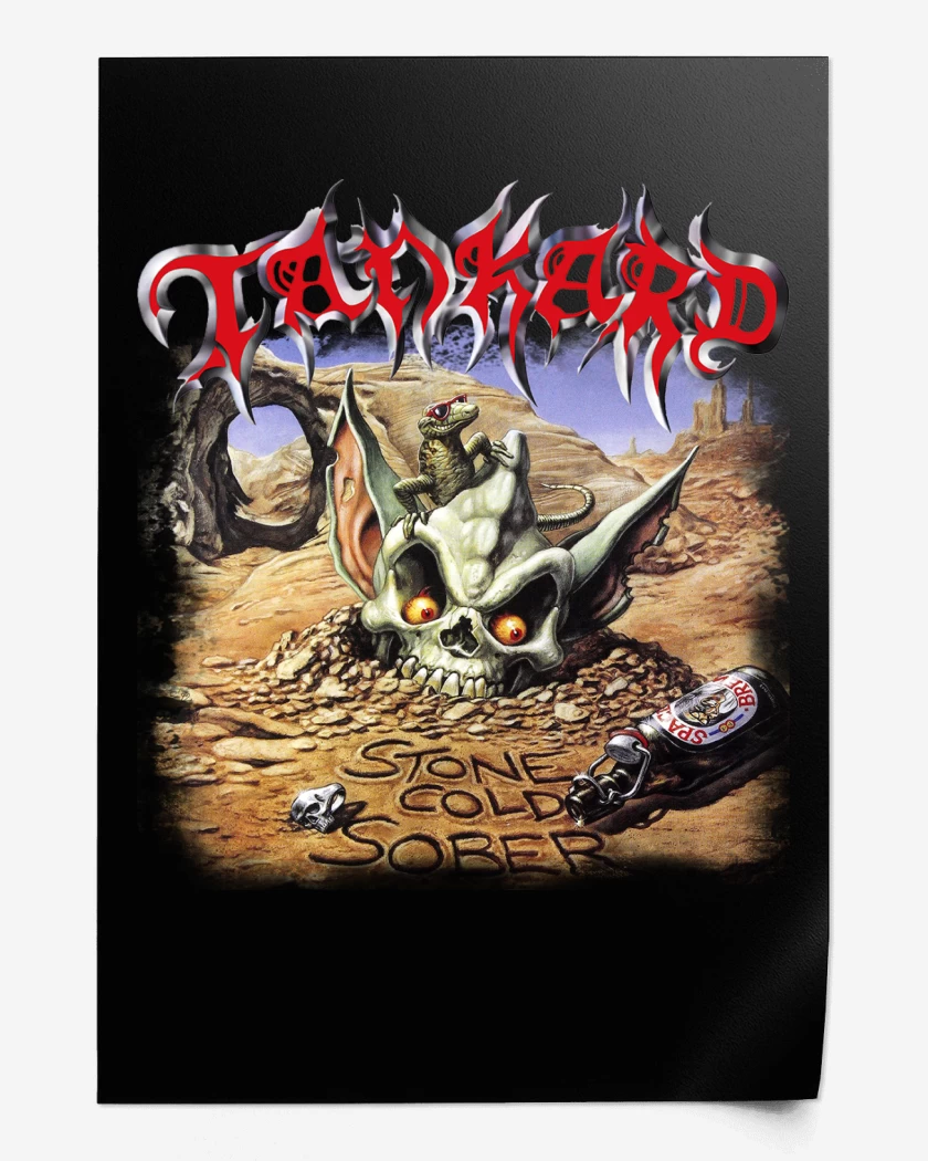 Print Tankard Stone Cold Sober
