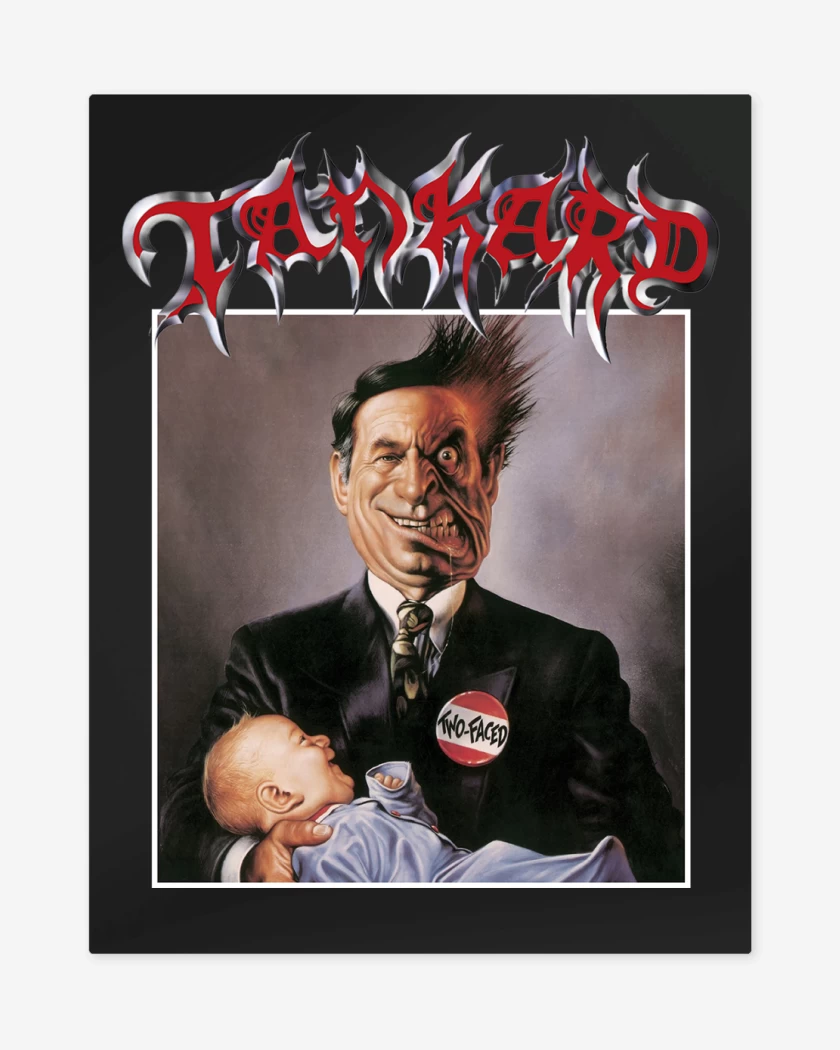 Print metalico Negro de Tankard Two Faced