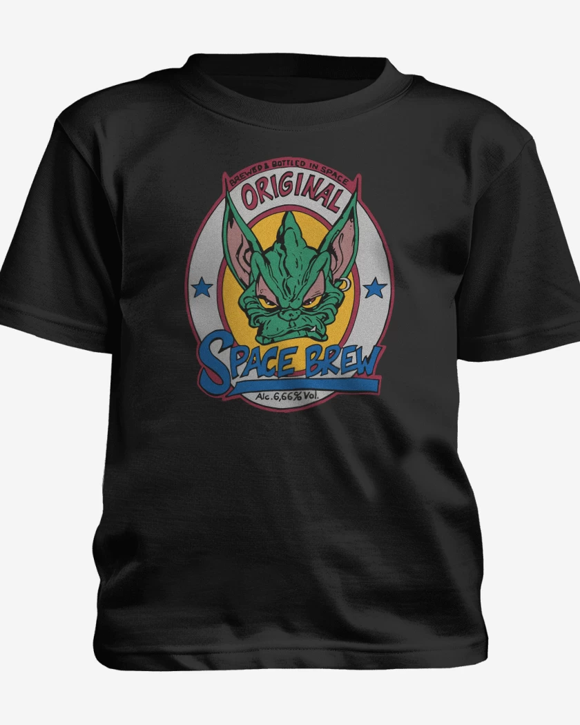 Polera de niño Negro de Tankard Space Brew