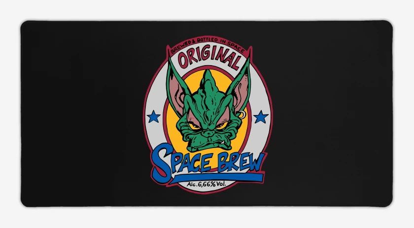 Mouse pad Gamer Negro de Tankard Space Brew