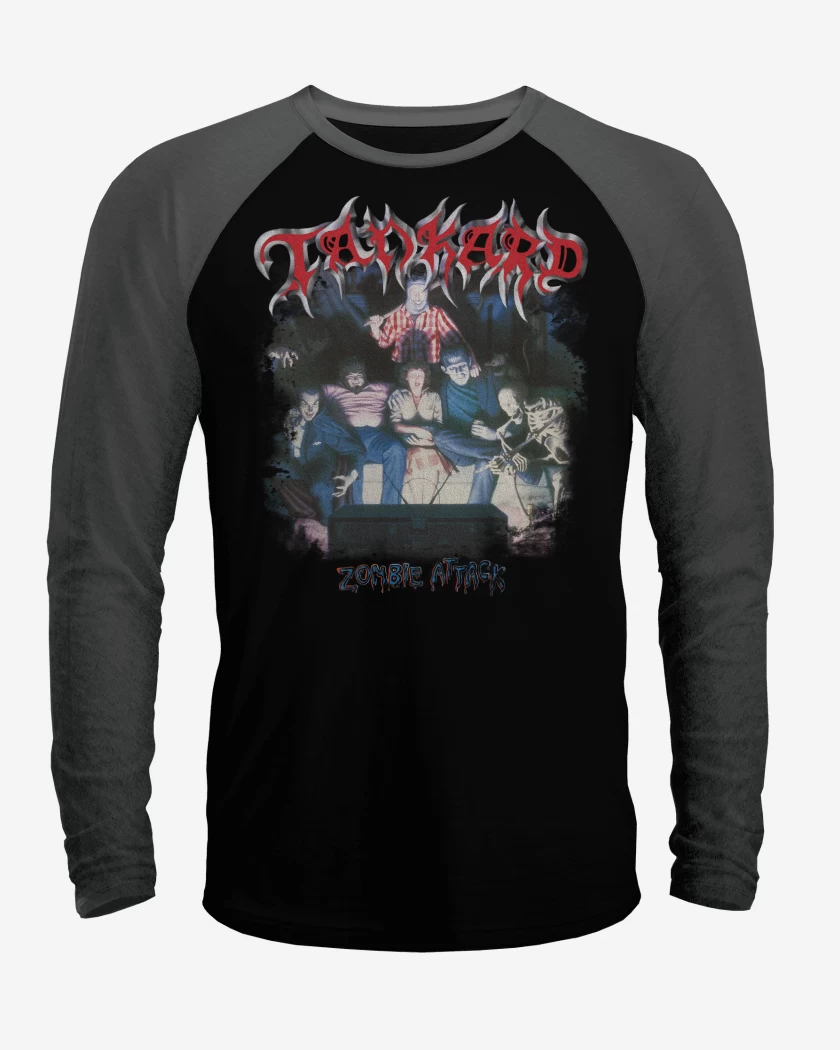 Polera Raglan Tankard Zombie Attack