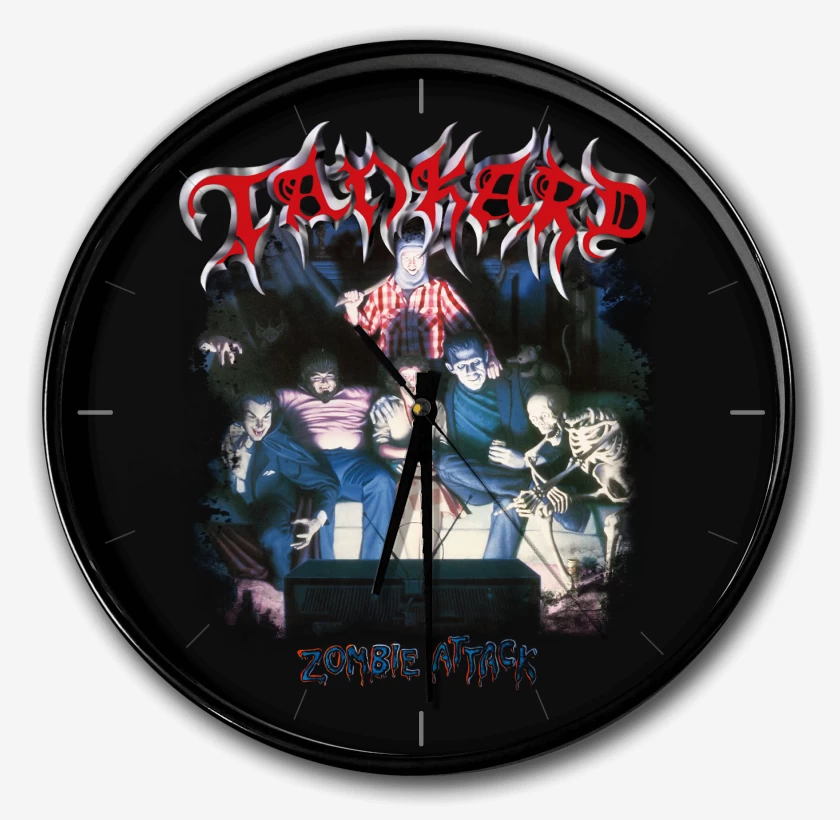 Reloj Negro de Tankard Zombie Attack