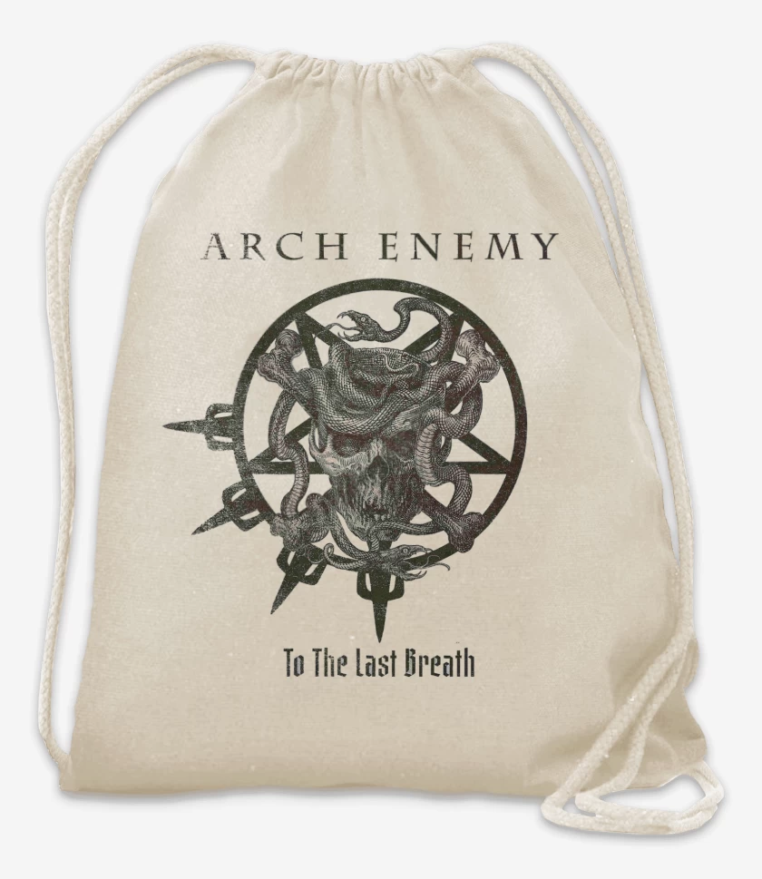 Mochila Blanco de Arch Enemy To the Last Breath