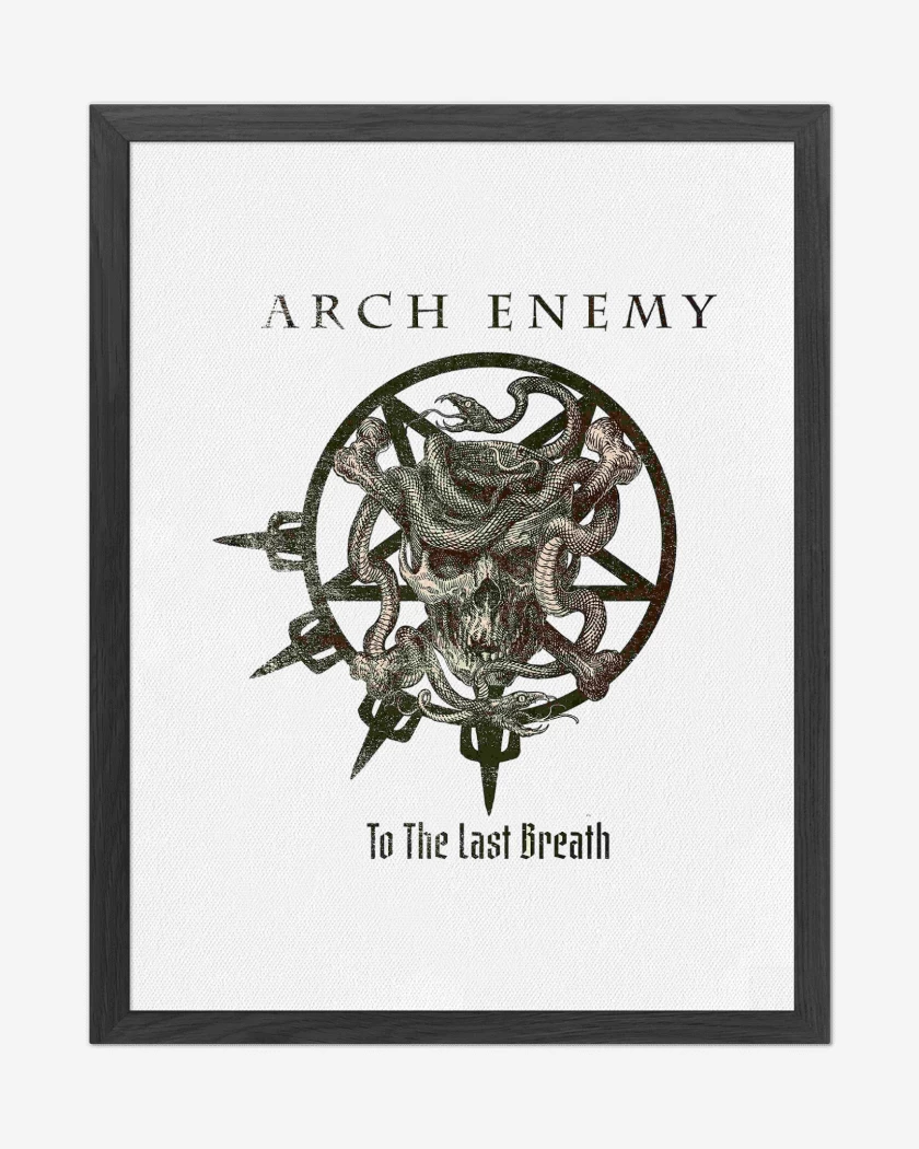 Cuadro decorativo Blanco de Arch Enemy To the Last Breath