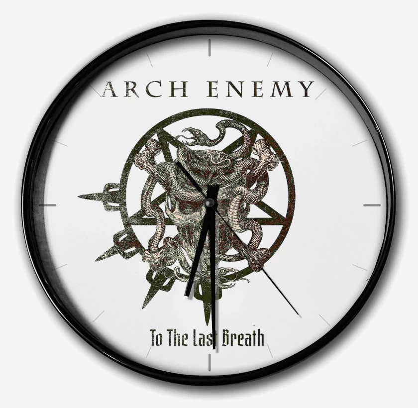 Reloj Blanco de Arch Enemy To the Last Breath