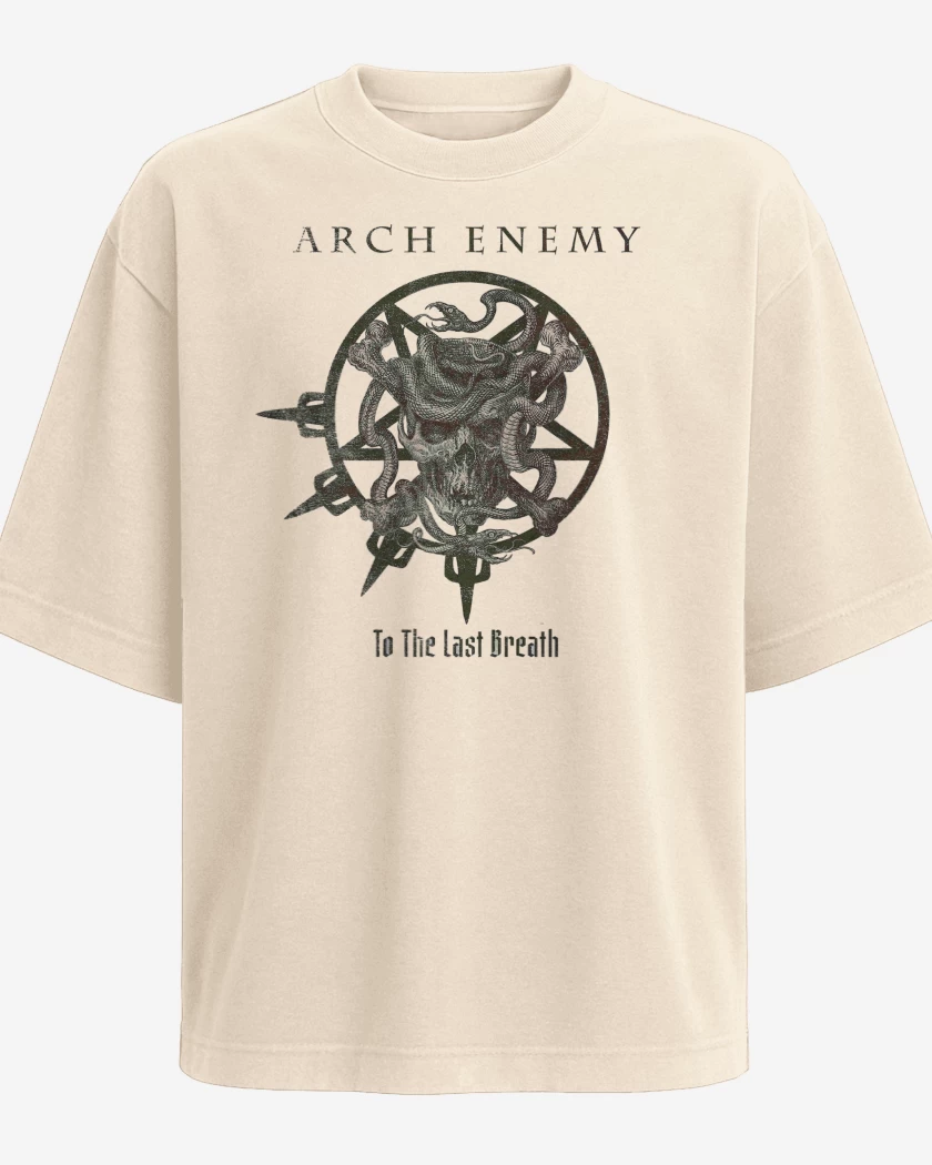 Polera Oversize Arch Enemy To the Last Breath