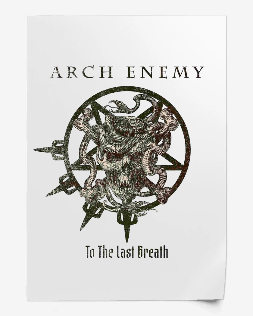Print Arch Enemy To the Last Breath