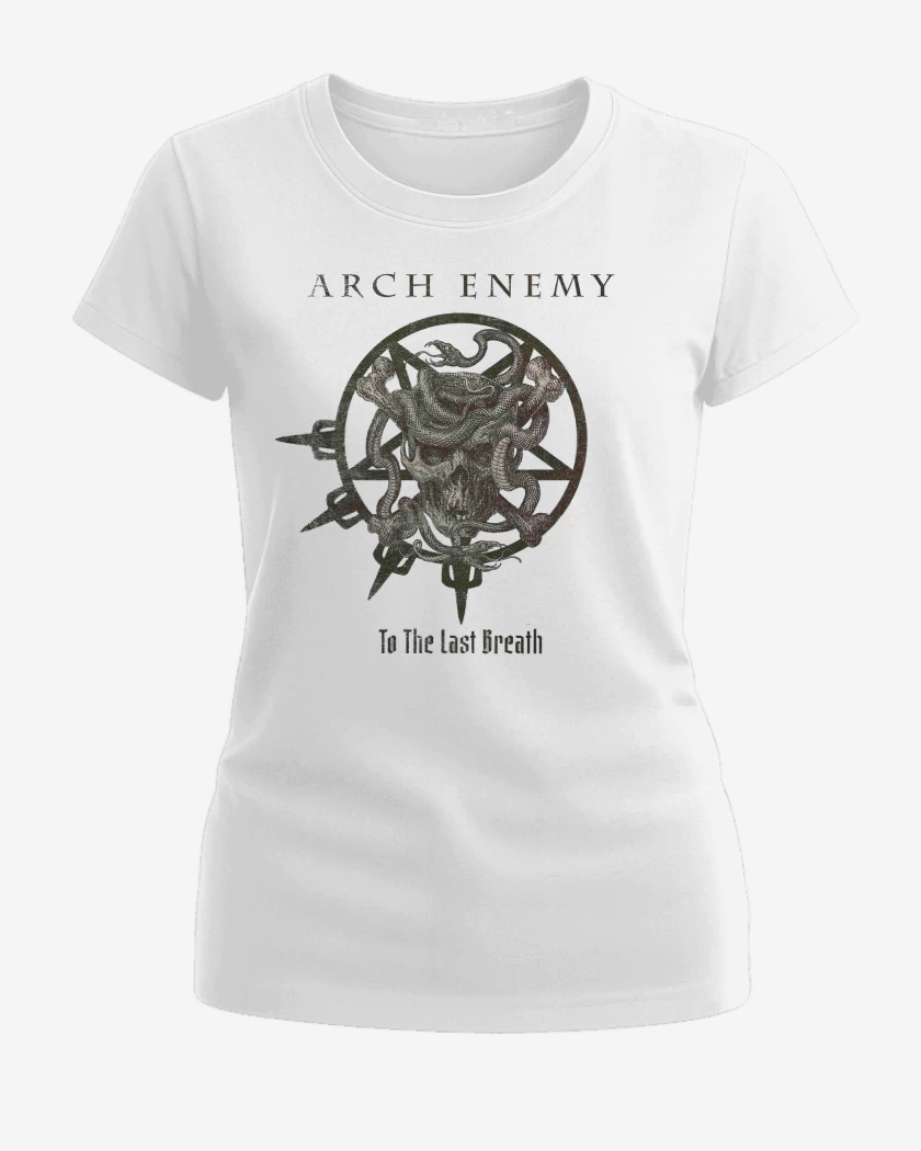 Polera de Mujer Blanco de Arch Enemy To the Last Breath