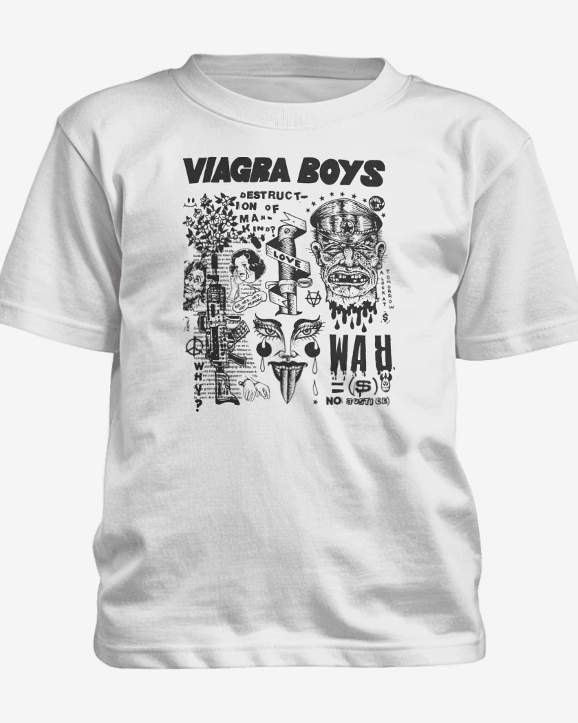 Polera de niño Viagra Boys War