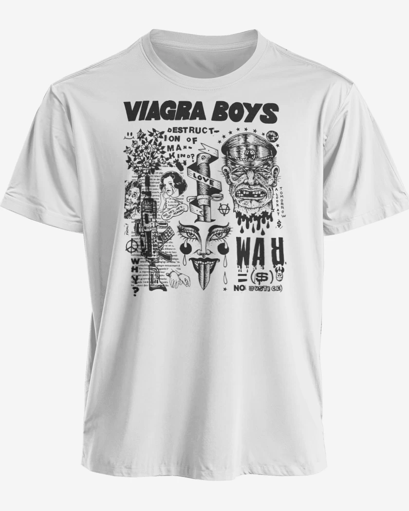 Polera Viagra Boys War