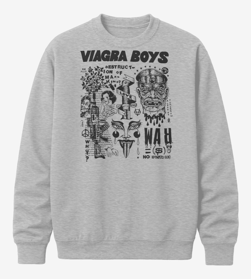Poleron polo Viagra Boys War