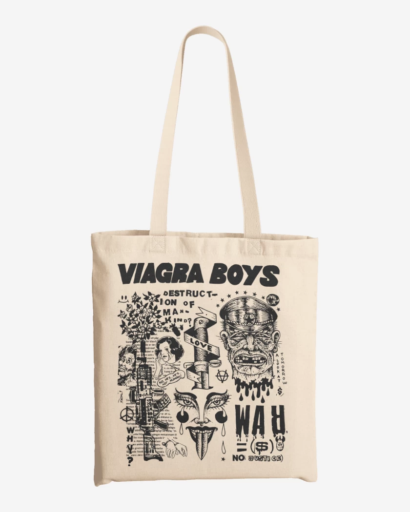 Totebag Viagra Boys War