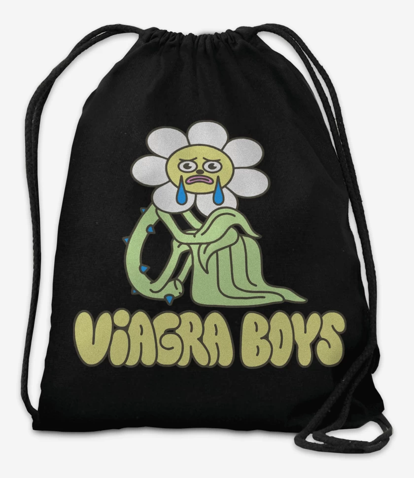Mochila Negro de Viagra Boys