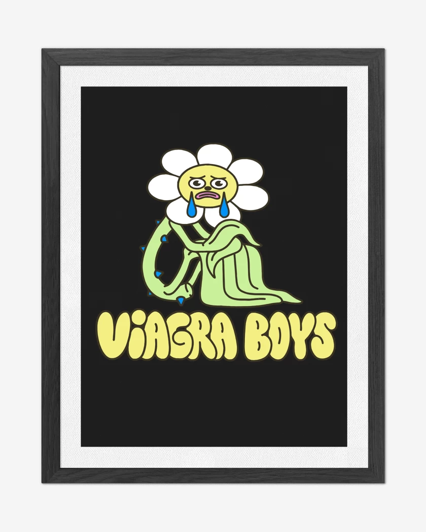 Cuadro decorativo Negro de Viagra Boys