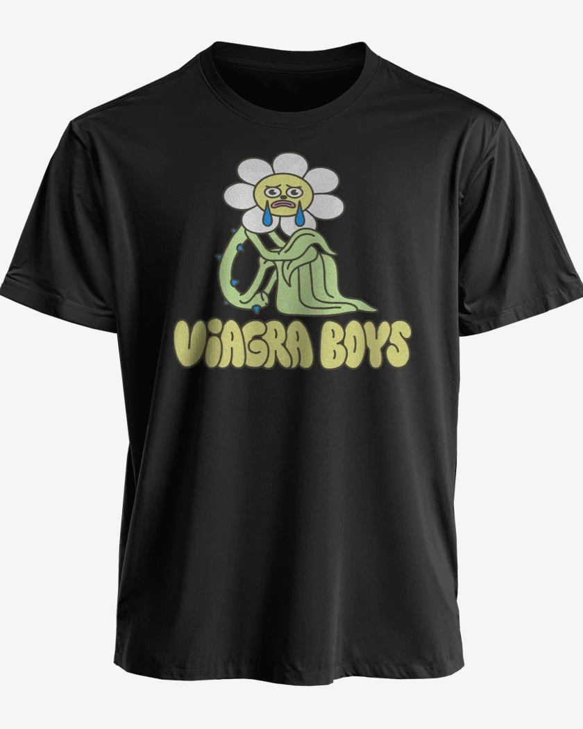 Polera premium Negro de Viagra Boys
