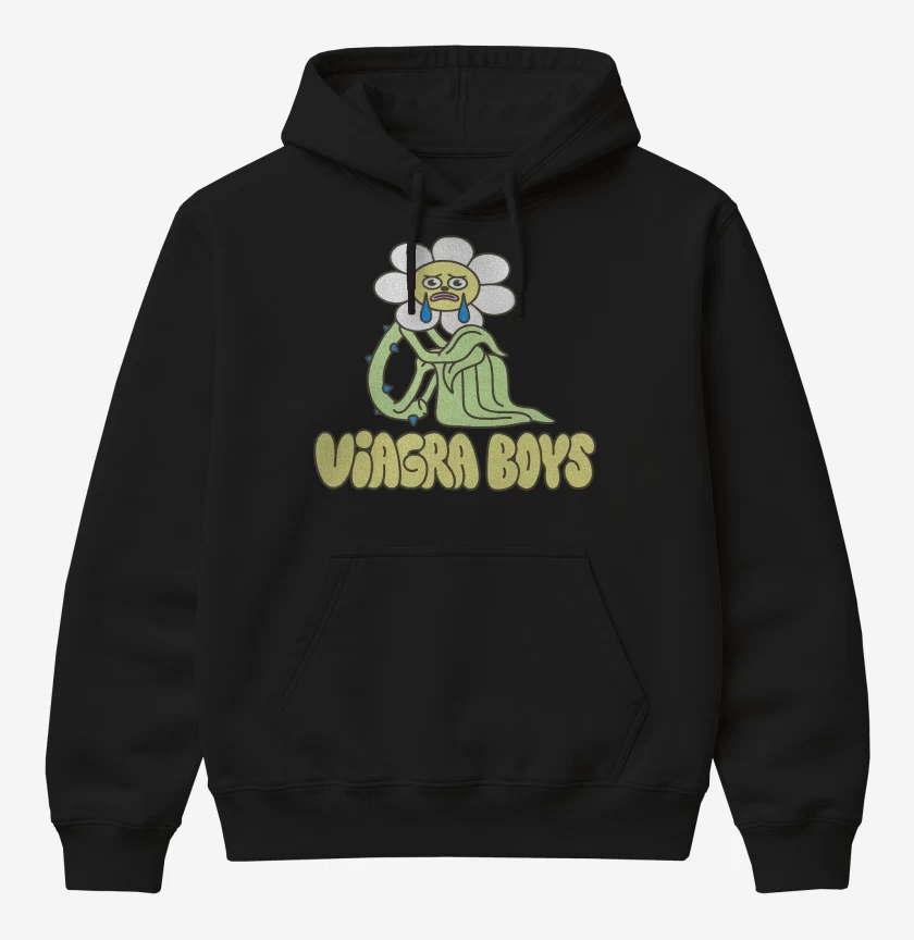 Poleron Canguro básico Negro de Viagra Boys