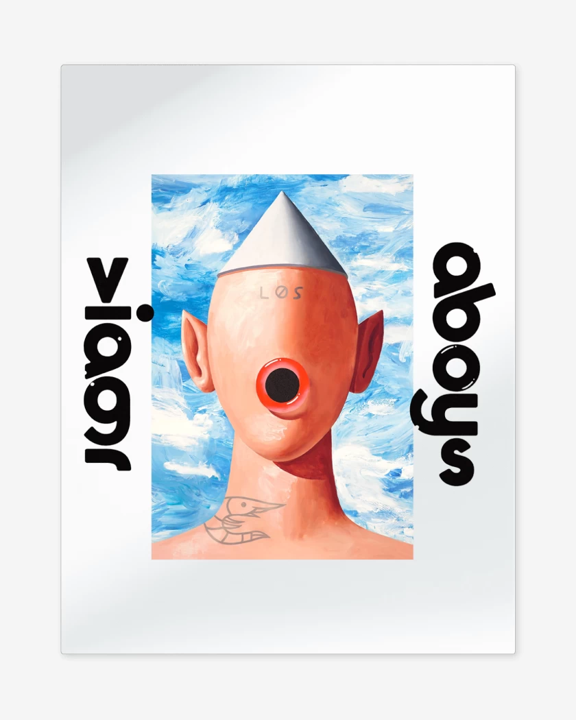 Print metalico Blanco de Viagra Boys Los