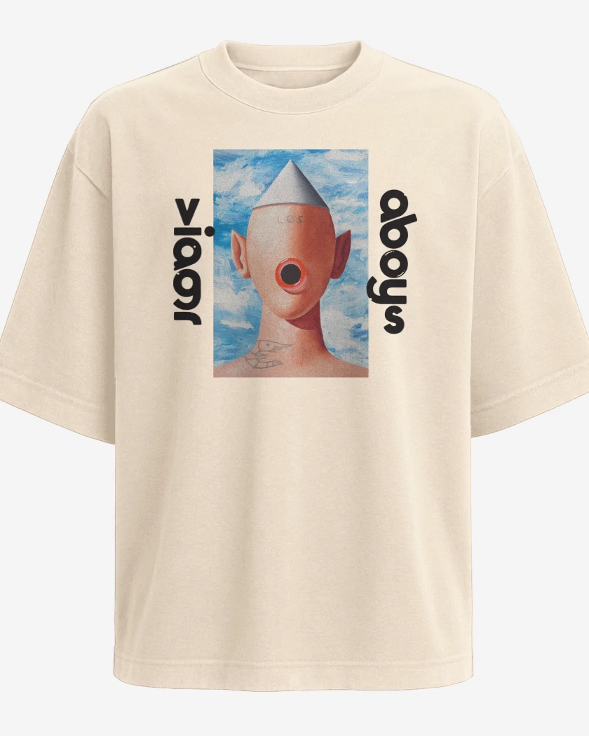 Polera Oversize Beige de Viagra Boys Los