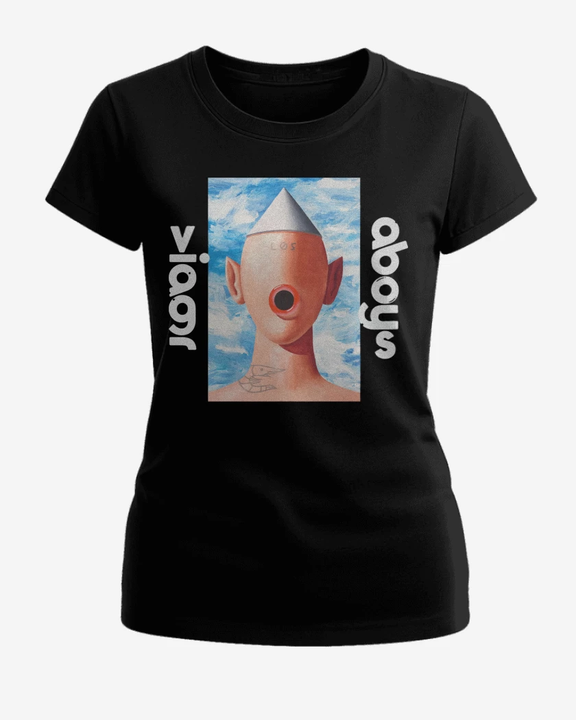 Polera de Mujer Negro de Viagra Boys Los B