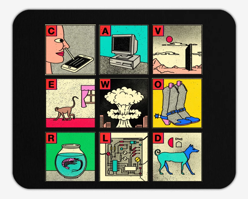 Mousepad Viagra Boys Cave