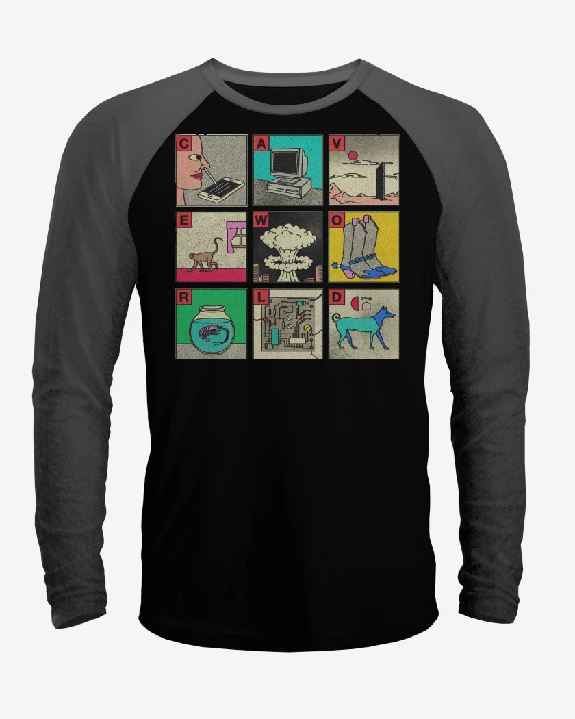 Polera Raglan Viagra Boys Cave