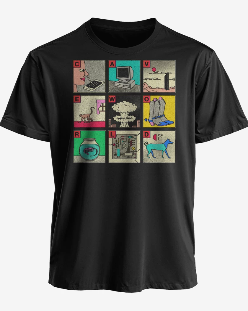 Polera premium Negro de Viagra Boys Cave