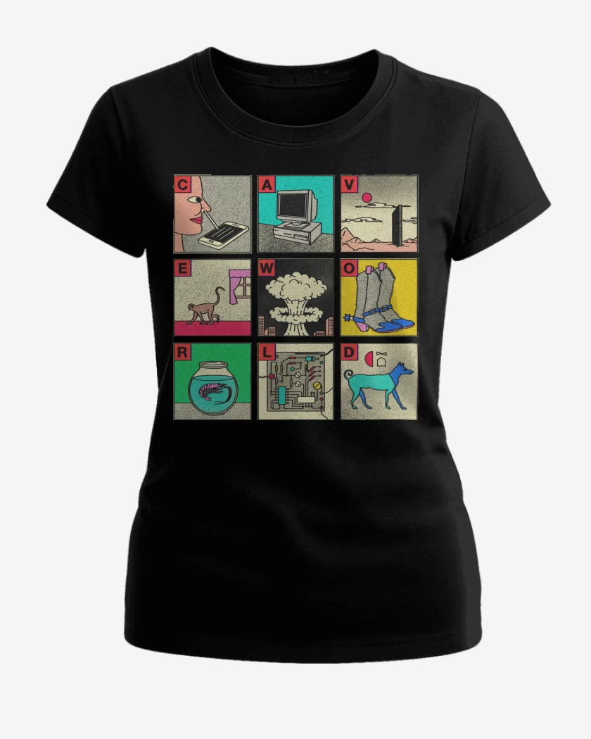 Polera de Mujer Negro de Viagra Boys Cave