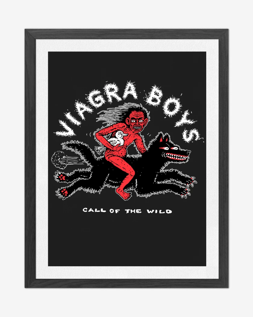 Cuadro decorativo Negro de Viagra Boys Call of the Wild