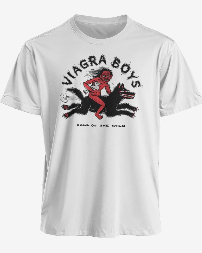 Polera premium Viagra Boys Call of the Wild N