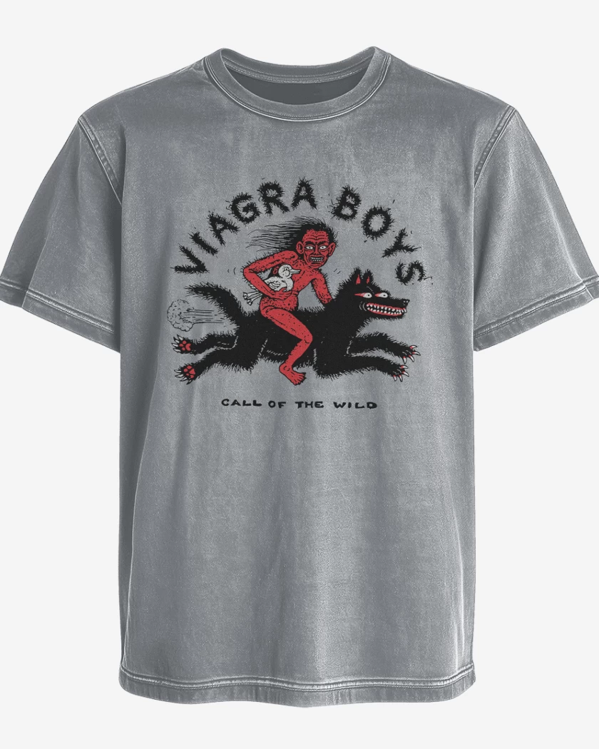 Polera desgastada Viagra Boys Call of the Wild N
