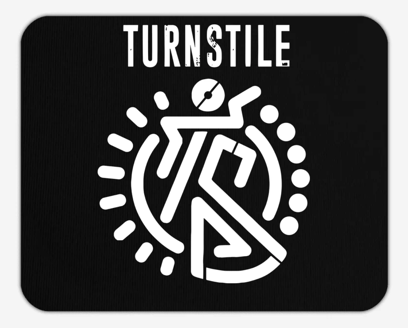 Mousepad Turnstile Logo B