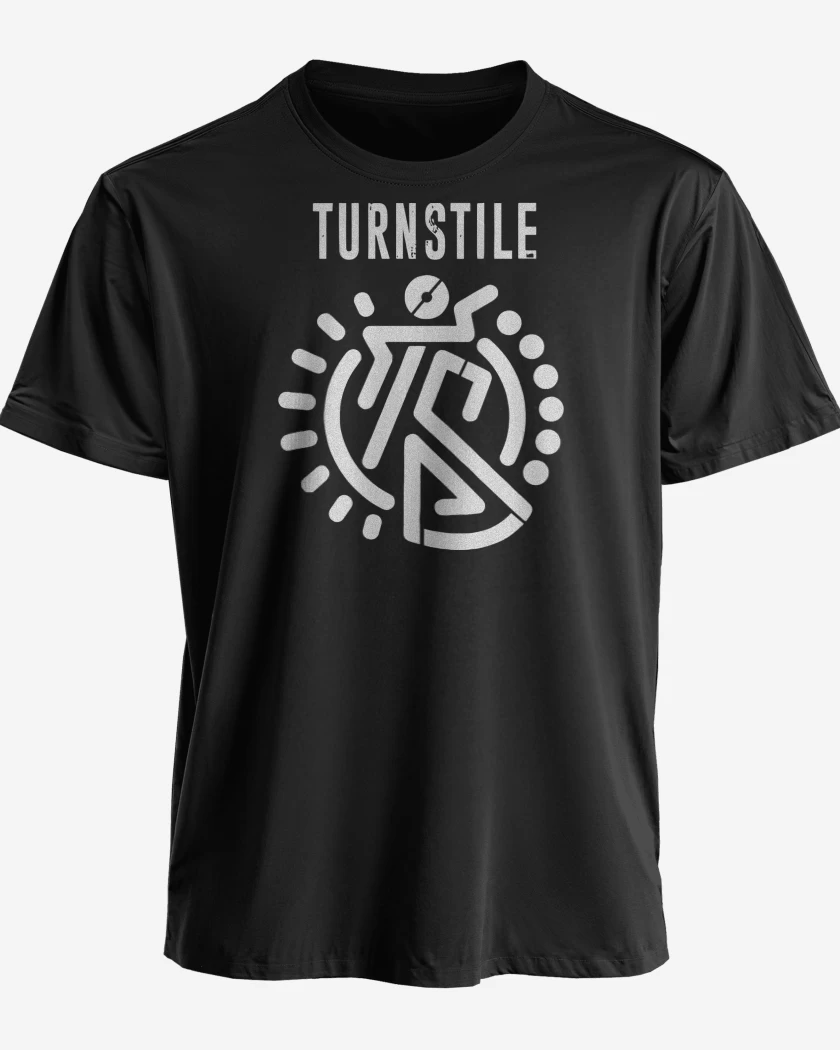 Polera premium Negro de Turnstile Logo B
