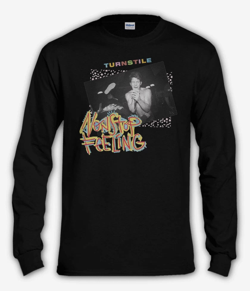 Polera manga larga Turnstile Non Stop Feeling