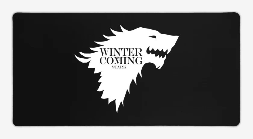 Mouse pad Gamer Winter Is Coming Stark