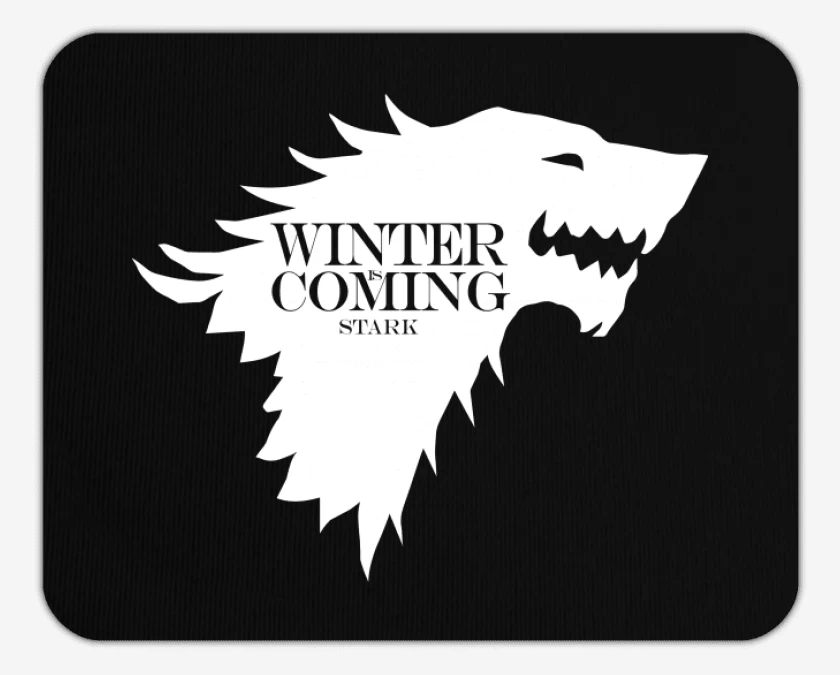 Mousepad Winter Is Coming Stark