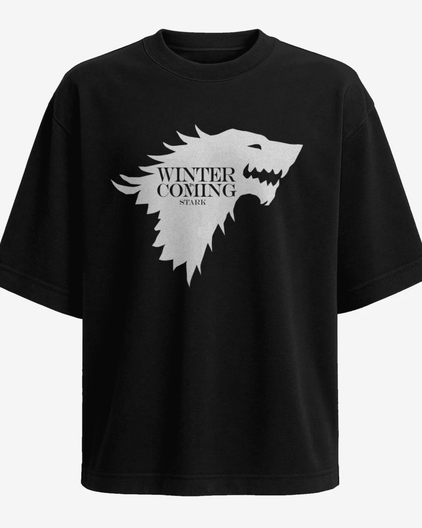 Polera Oversize Winter Is Coming Stark