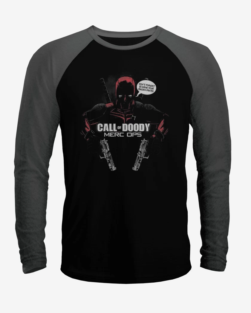 Polera Raglan Dead duty
