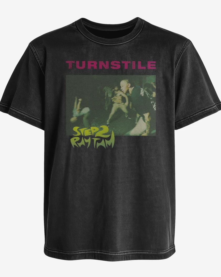 Polera desgastada Turnstile Step 2 Rhythm 