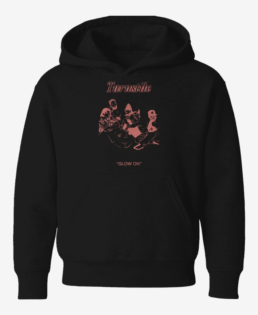Poleron de niño Negro de Turnstile Glow On Band