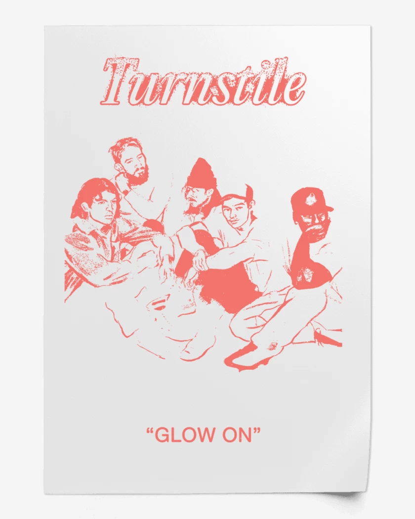 Print Turnstile Glow On Band